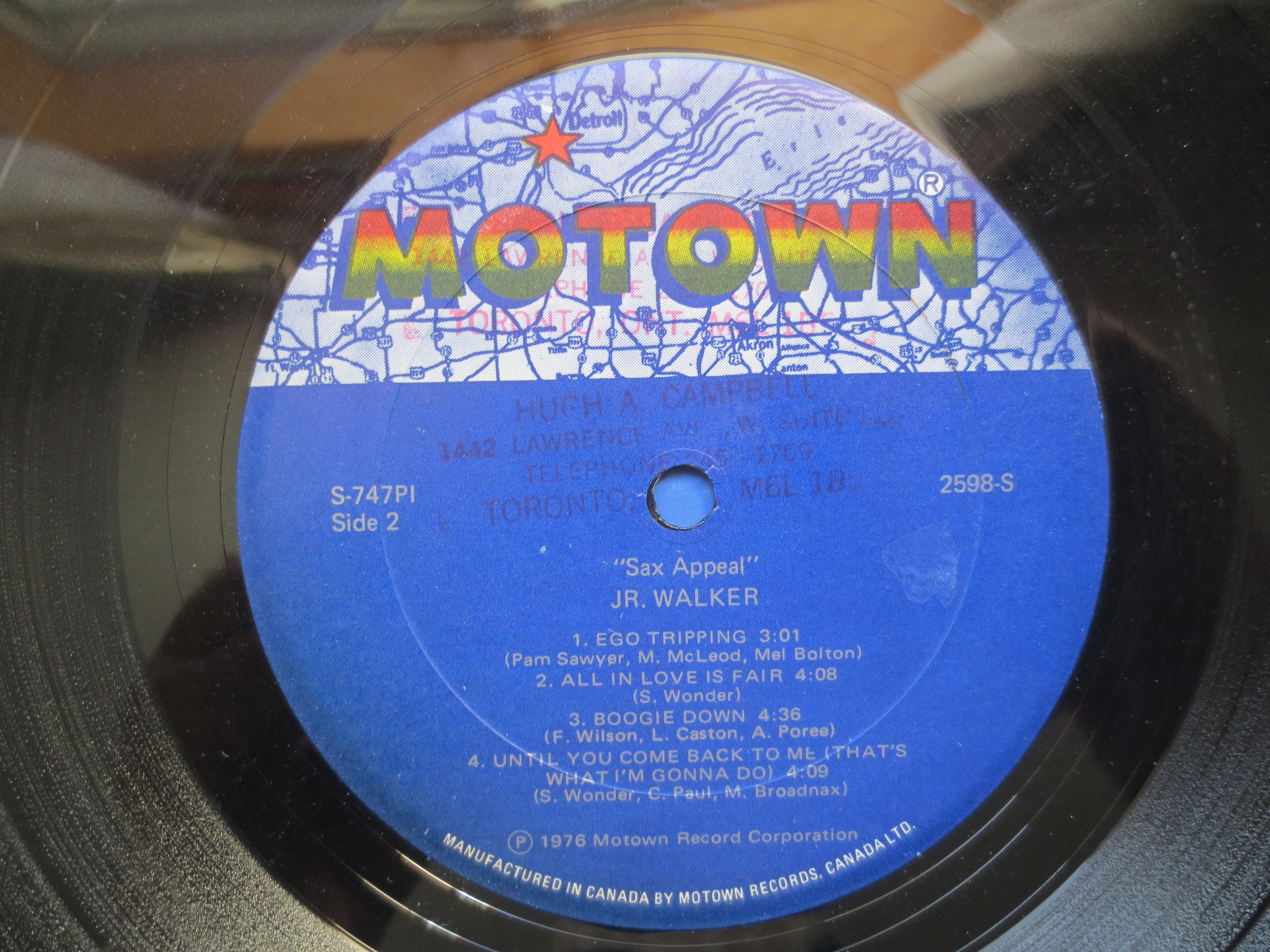 Jr WALKER, SAX APPEAL, Jr Walker Album, Jr Walker Record, Jr Walker Music, Jr Walker Vinyl, Sax Album, Sax Lp, Vintage Records, 1976 Records