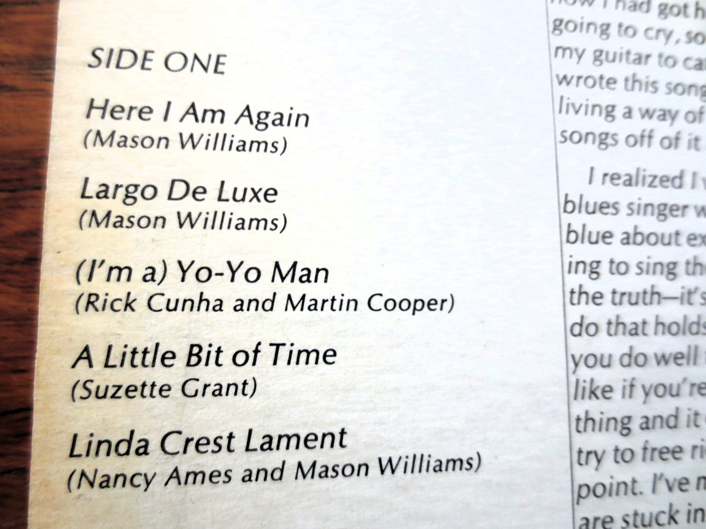 MASON WILLIAMS, SHAREPICKERS, Country Album, 1970 Record, Vintage Vinyl Lp