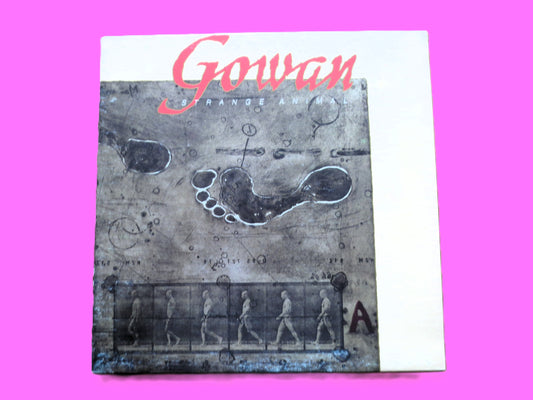 GOWAN, STRANGE ANIMAL, Classic Rock Album, 1984 Record, Vintage Vinyl Lp