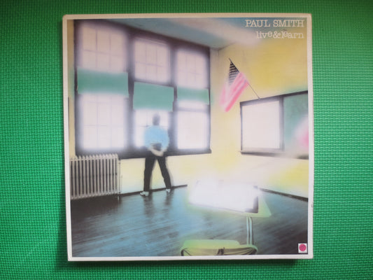 PAUL SMITH, LIVE and Learn, Paul Smith Records, Paul Smith Album, Paul Smith Lp, Rock Record, Rock Albums, 1986 Records