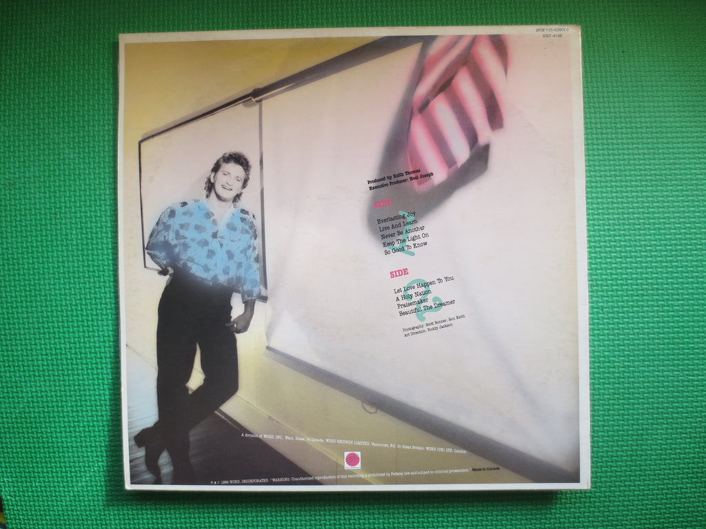 PAUL SMITH, Live & Learn, Vintage Album, 1986 Record, Vinyl Lp