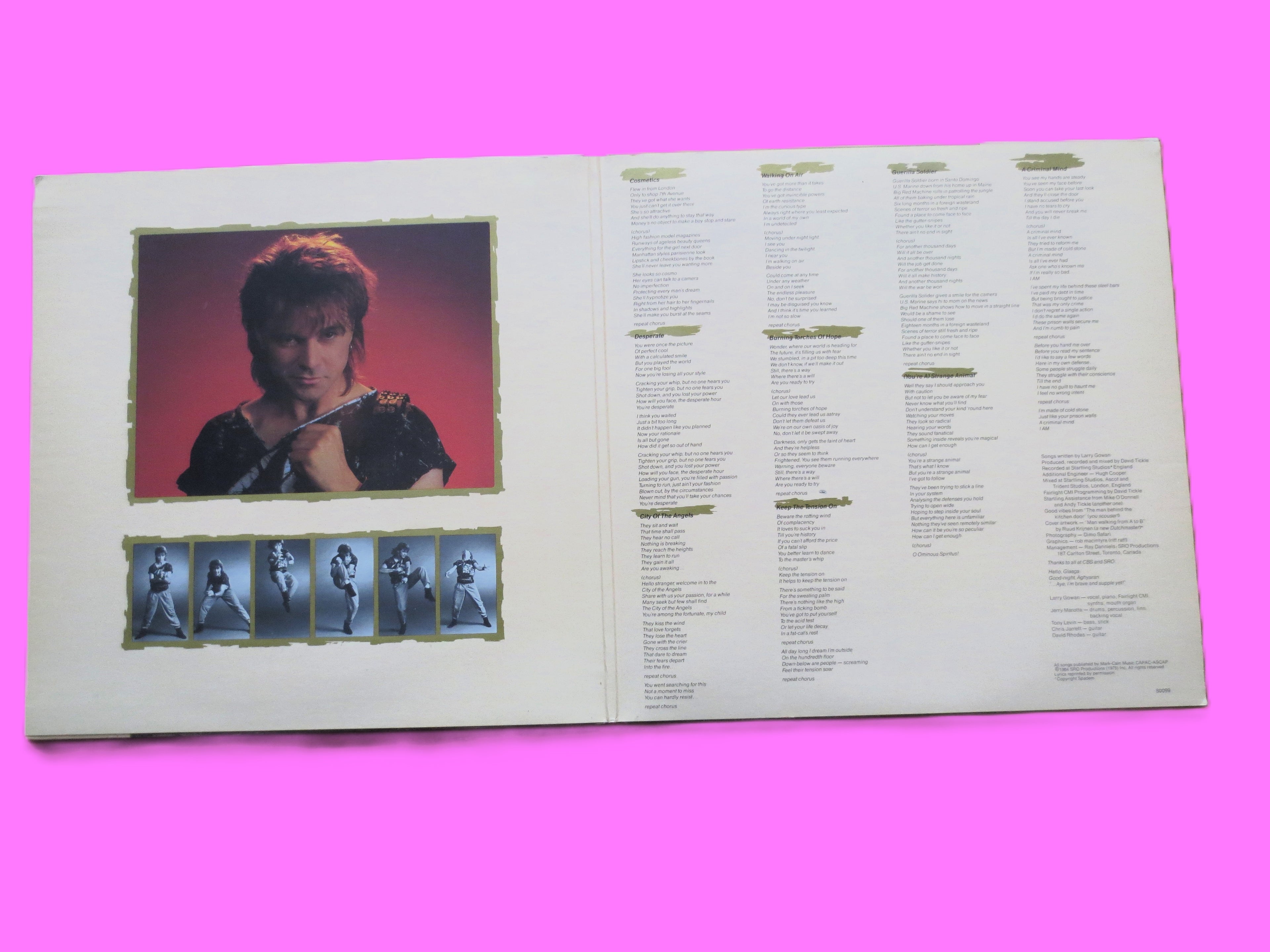 Gowan – Strange Animal (1985) Vinyl LP