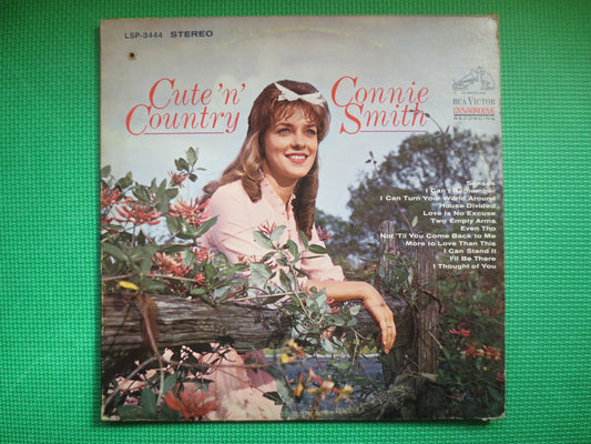 CONNIE SMITH, CUTE N' Country, Connie Smith Record, Connie Smith Album, Connie Smith Lps, Country Records, Lps, 1965 Records