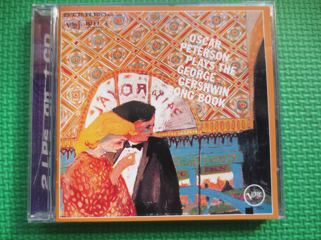 OSCAR PETERSON, Peterson Plays The George Gershwin Songbook, Jazz Music, 1996 Compact Disc