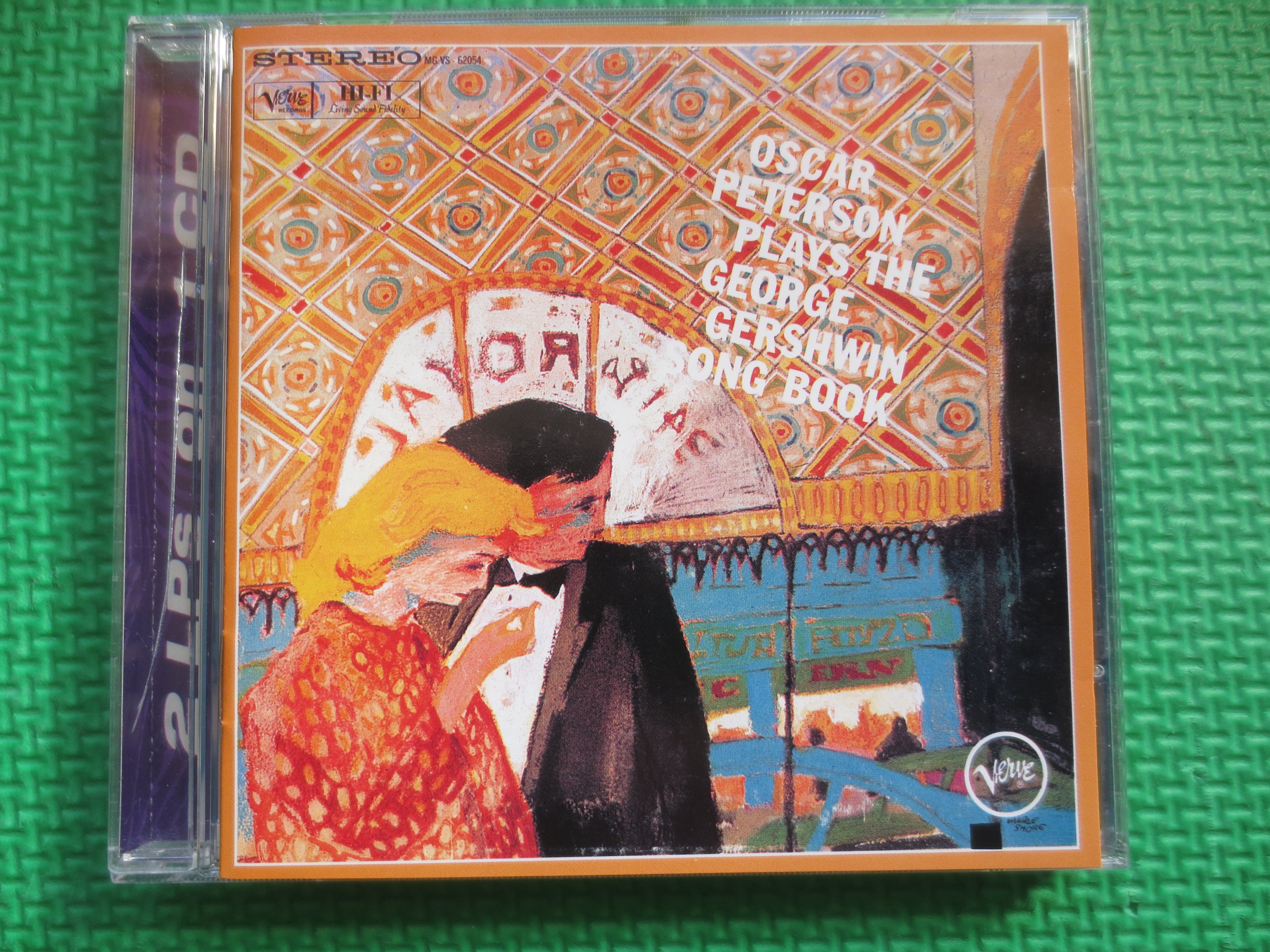 OSCAR PETERSON, Peterson Plays The George Gershwin Songbook, Jazz Music, 1996 Compact Disc