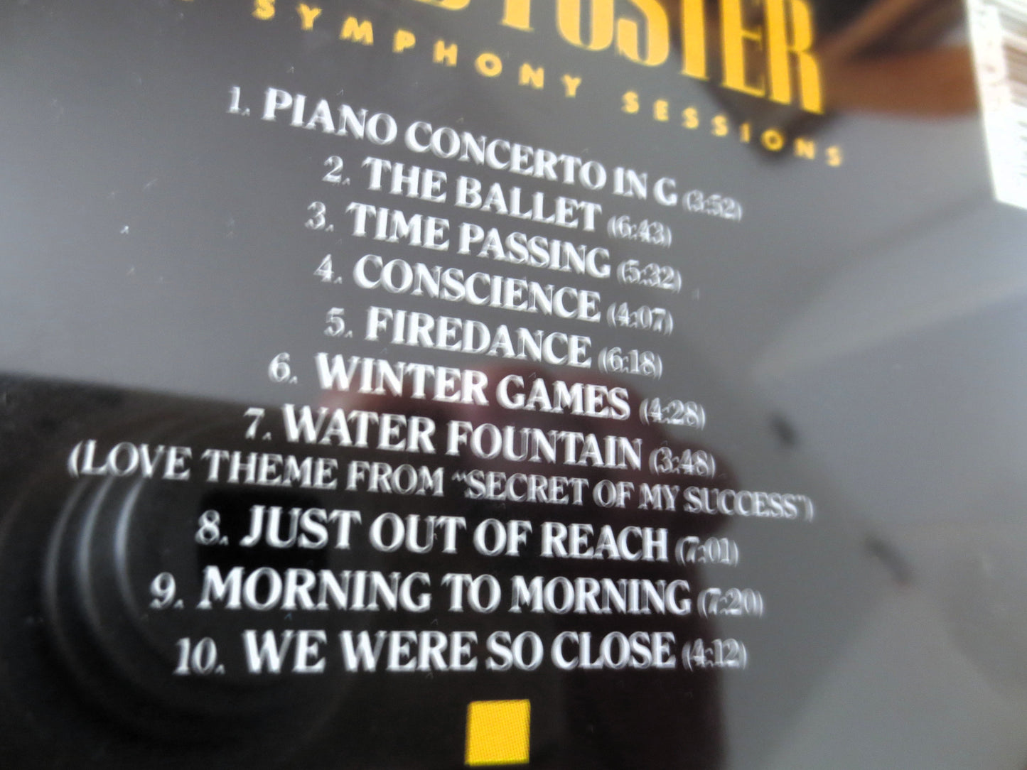 DAVID FOSTER, The SYMPHONY Sessions, 1988 Compact Disc, Vintage Cd