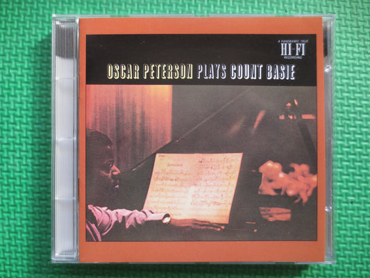 OSCAR PETERSON, Count BASIE, Jazz Music Cd, Jazz Compact Disc, Jazz Album, Cd Jazz, Classic Jazz Cd, Oscar Peterson Cd, 1993 Compact Discs