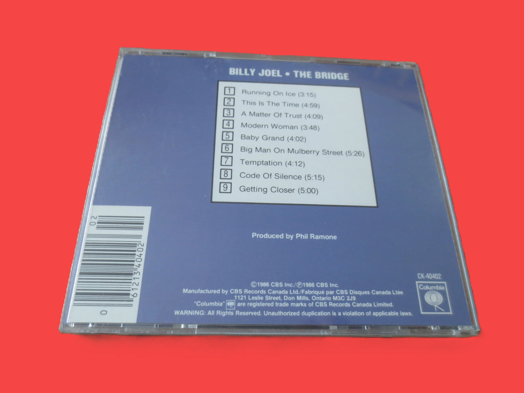 Billy Joel – The Bridge (1986) CD