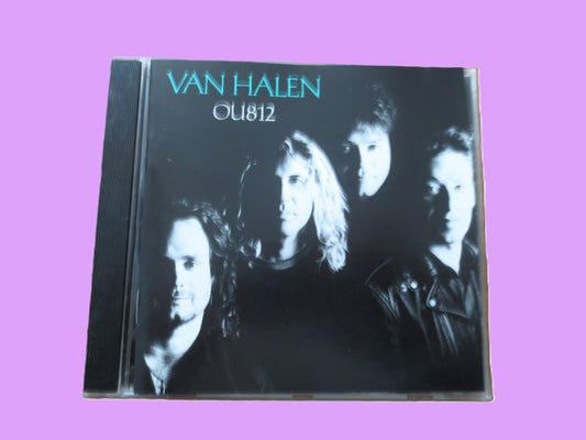 VAN HALEN, OU812, Rock Music, 1988 Compact Disc, Vintage Cd