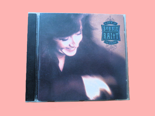 BONNIE RAITT, LUCK of the Draw, Country Rock Album, 1991 Compact Disc, Vintage Cd