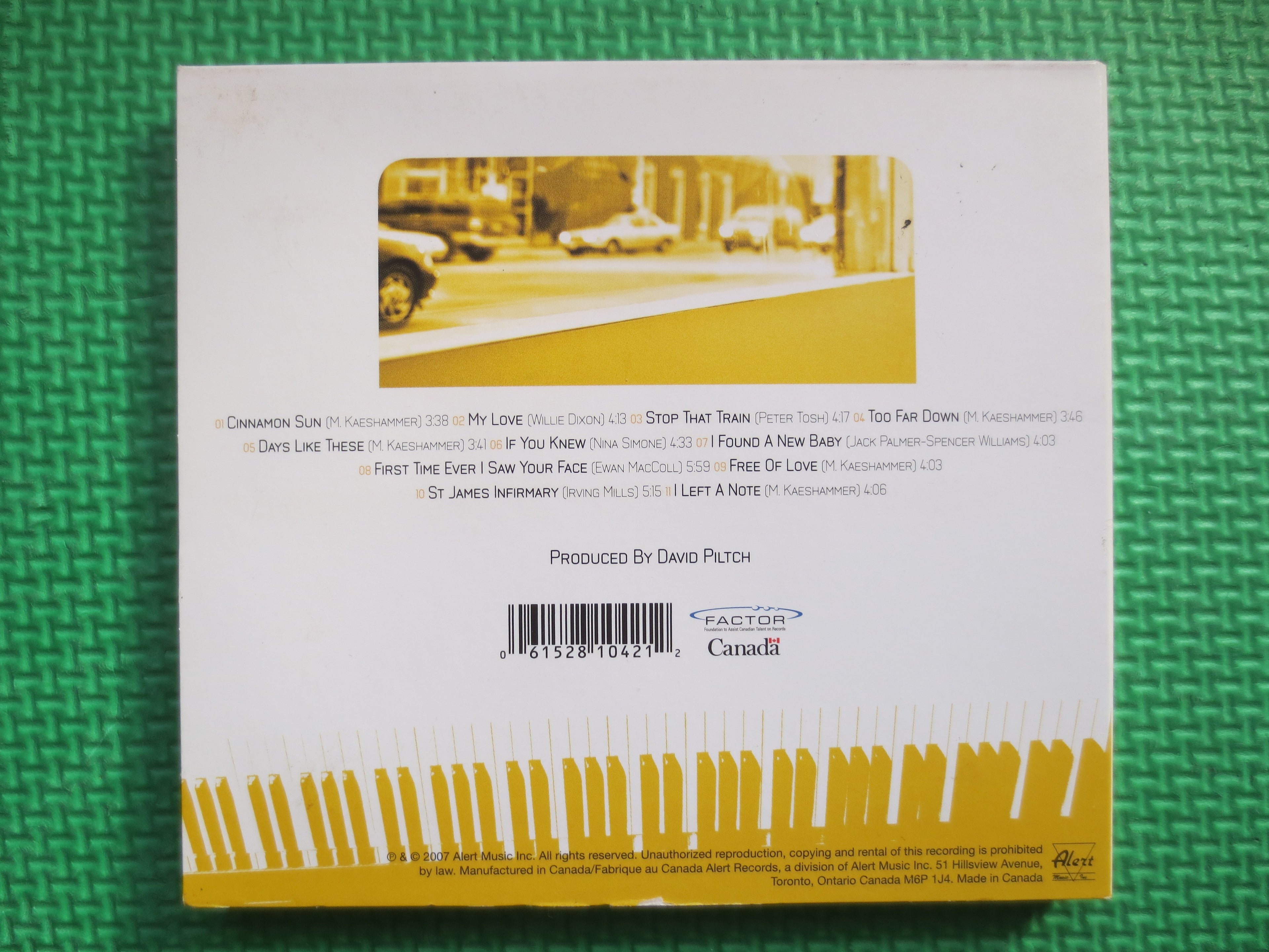 MICHAEL KAESHAMMER, Days Like These, Boogie Woogie Piano, 2007 Compact Disc, Vintage Cd