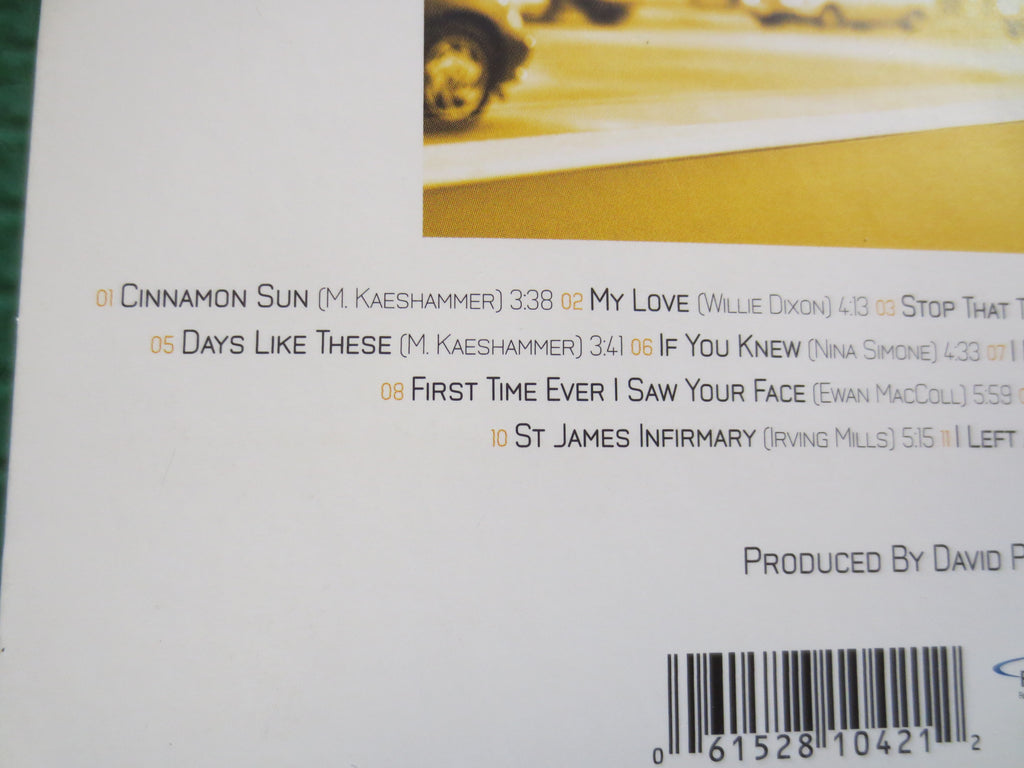 MICHAEL KAESHAMMER, Days Like These, Boogie Woogie Piano, 2007 Compact Disc, Vintage Cd