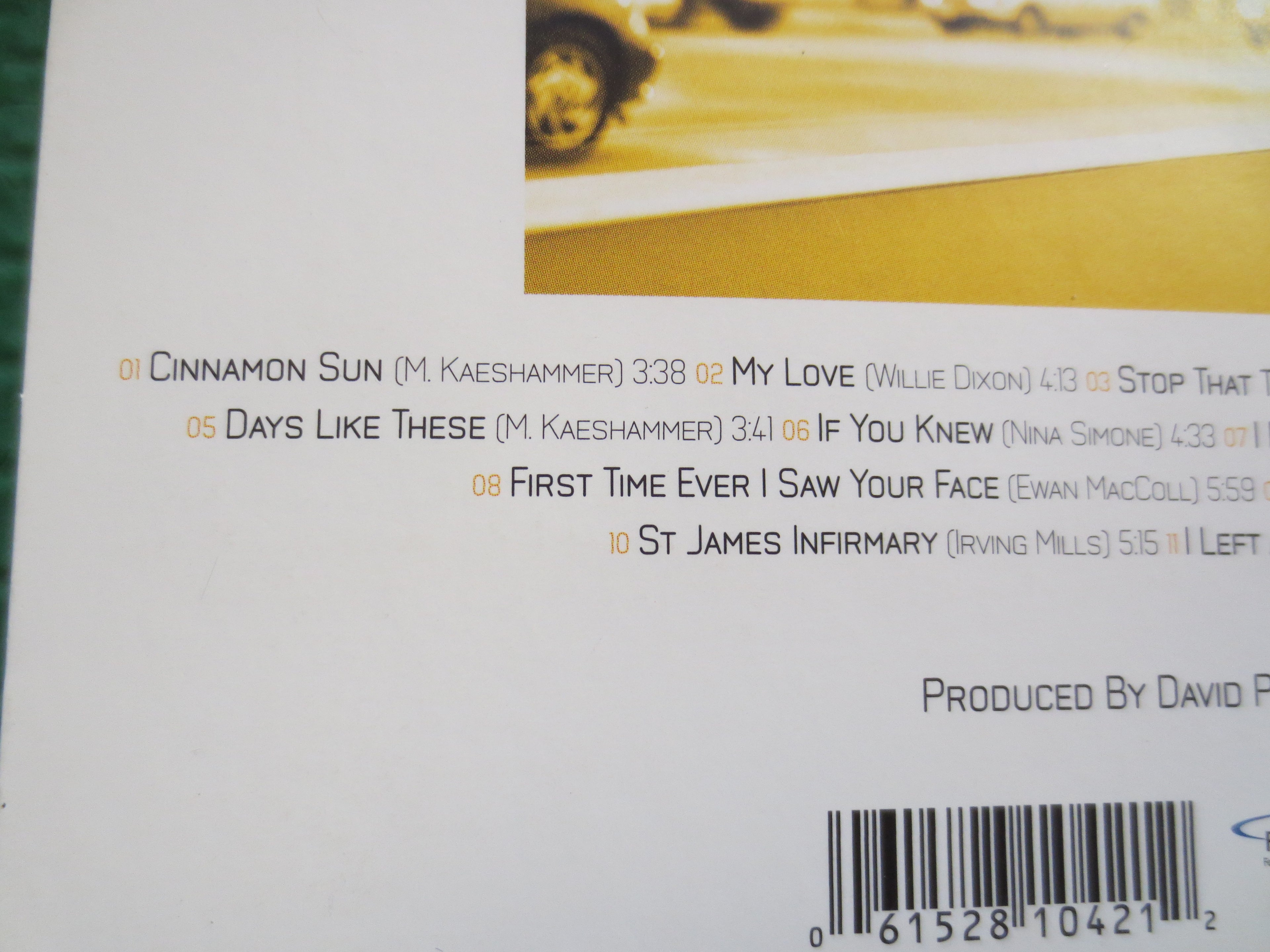 MICHAEL KAESHAMMER, Days Like These, Boogie Woogie Piano, 2007 Compact Disc, Vintage Cd