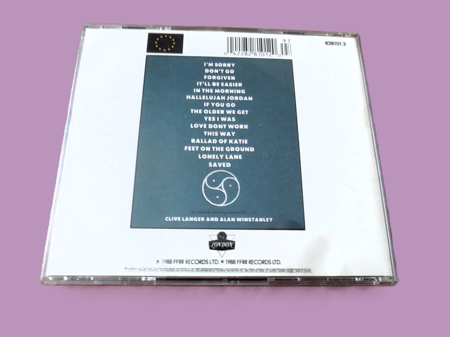 HOTHOUSE FLOWERS, PEOPLE, Blues Rock, 1988 Compact Disc, Vintage Cd