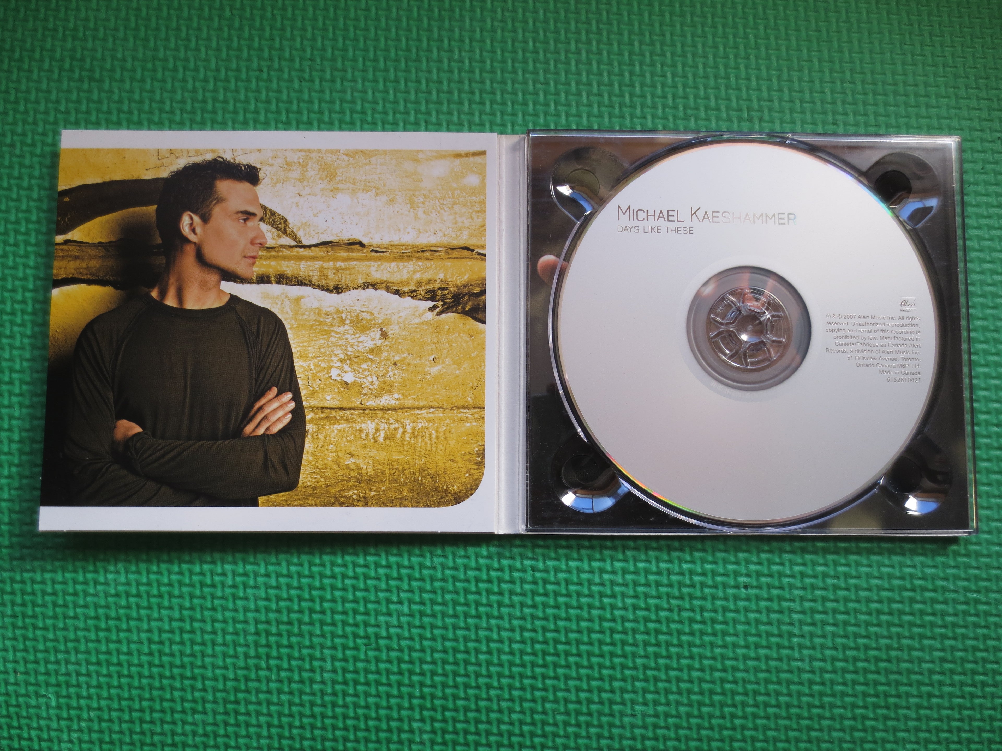 MICHAEL KAESHAMMER, Days Like These, Boogie Woogie Piano, 2007 Compact Disc, Vintage Cd