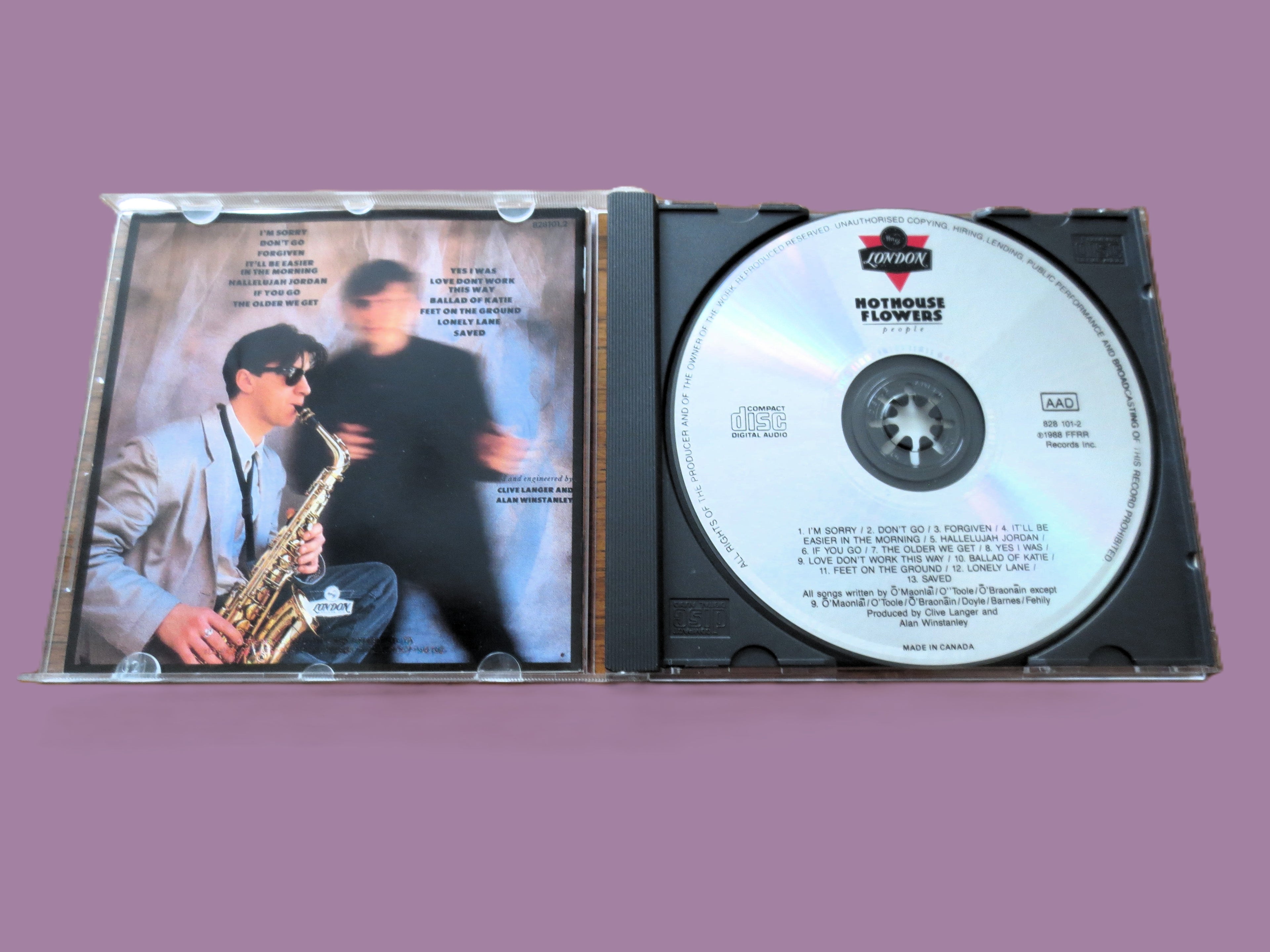 Hothouse Flowers – People (1988) CD
