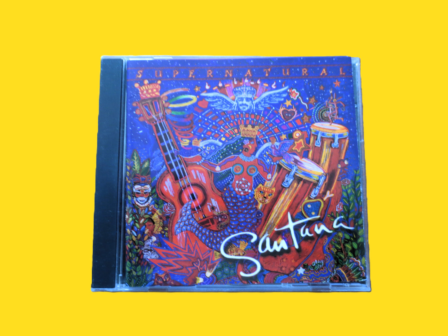 SANTANA, SUPERNATURAL, Classic Album, Santana Songs, 1999 Compact Disc, Vintage Cd