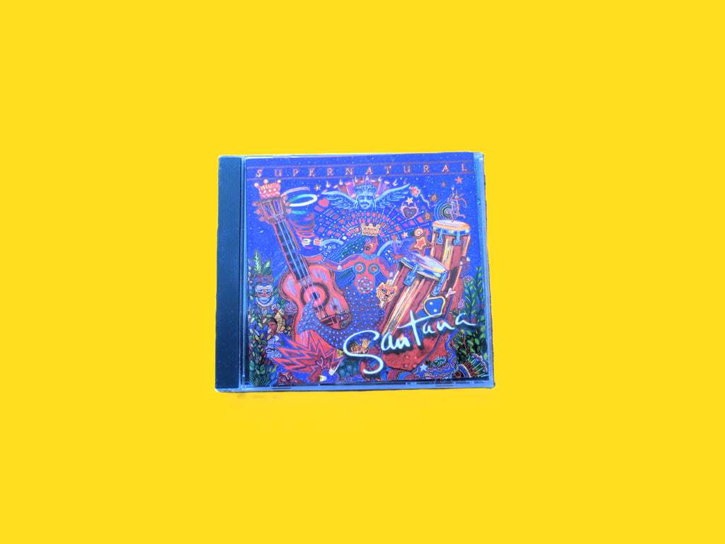 SANTANA, SUPERNATURAL, Classic Album, Santana Songs, 1999 Compact Disc, Vintage Cd