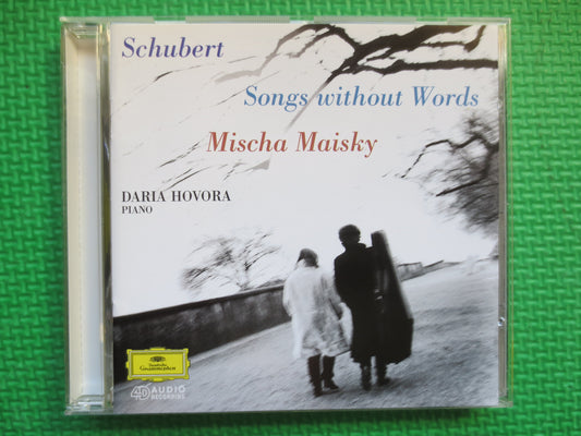 DORIA HOVORA, SONGS Without Words, Mischa Maisky, Daria Hovora Cd, Mischa Maisky Cd,  Schubert Cd, Schubert, 1996 Compact Disc