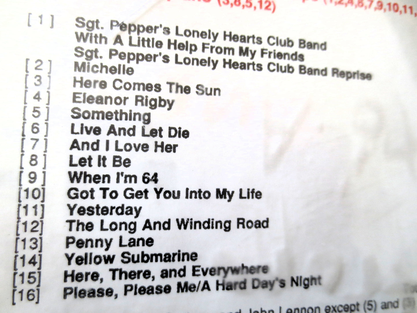 The BEATLES, GREATEST Hits, ROCHESTER Pops, Rock and Roll, 1989 Compact Disc, Vintage Cd