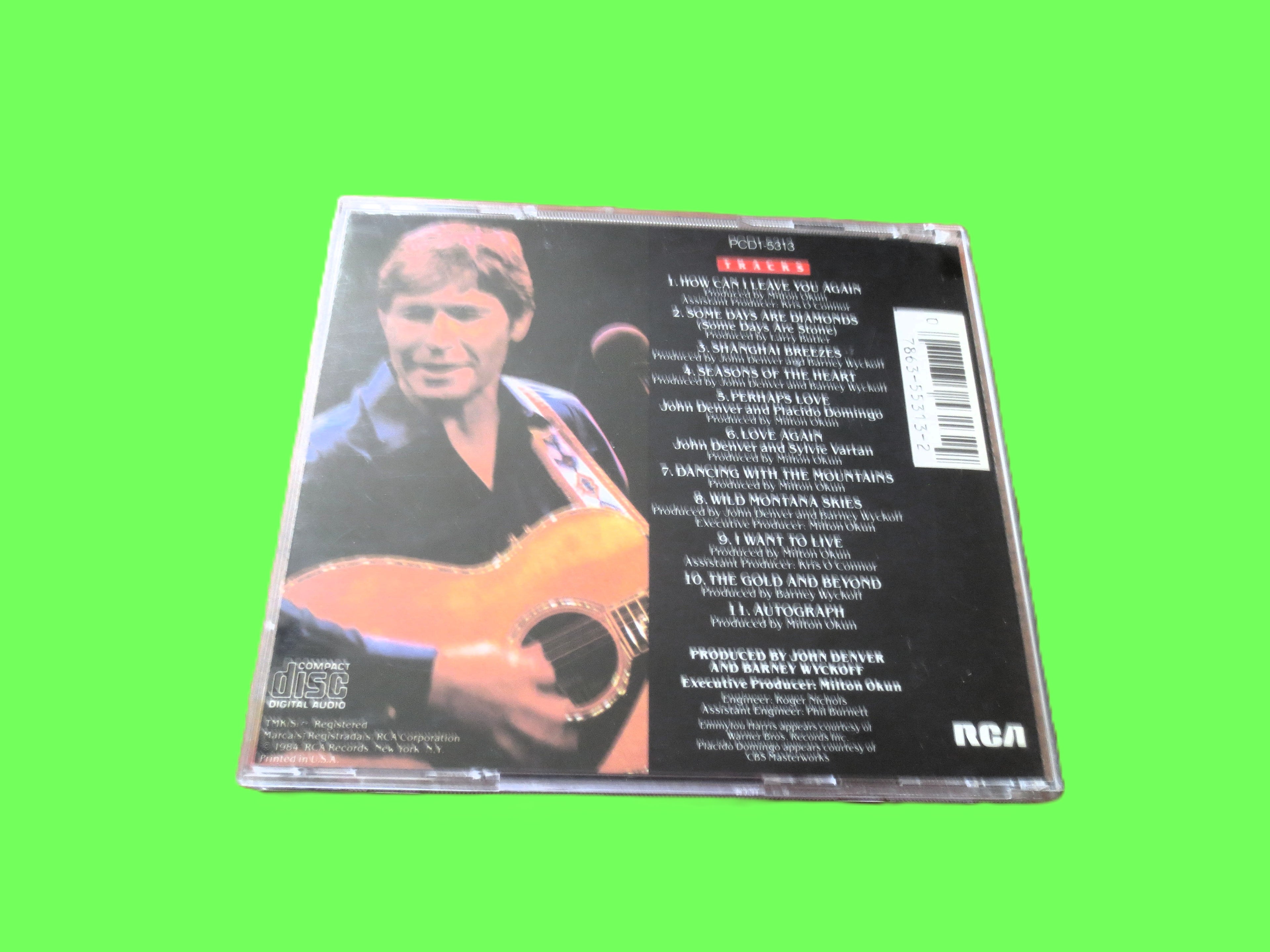 JOHN DENVER, GREATEST Hits, Volume 3, 1985 Compact Disc, Vintage Cd