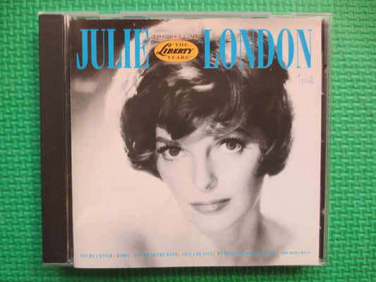 JULIE LONDON, BEST Of Cd, Julie London Cd, Julie London Songs, Julie London Music, Julie London Album, Cd, 1988 Compact Discs