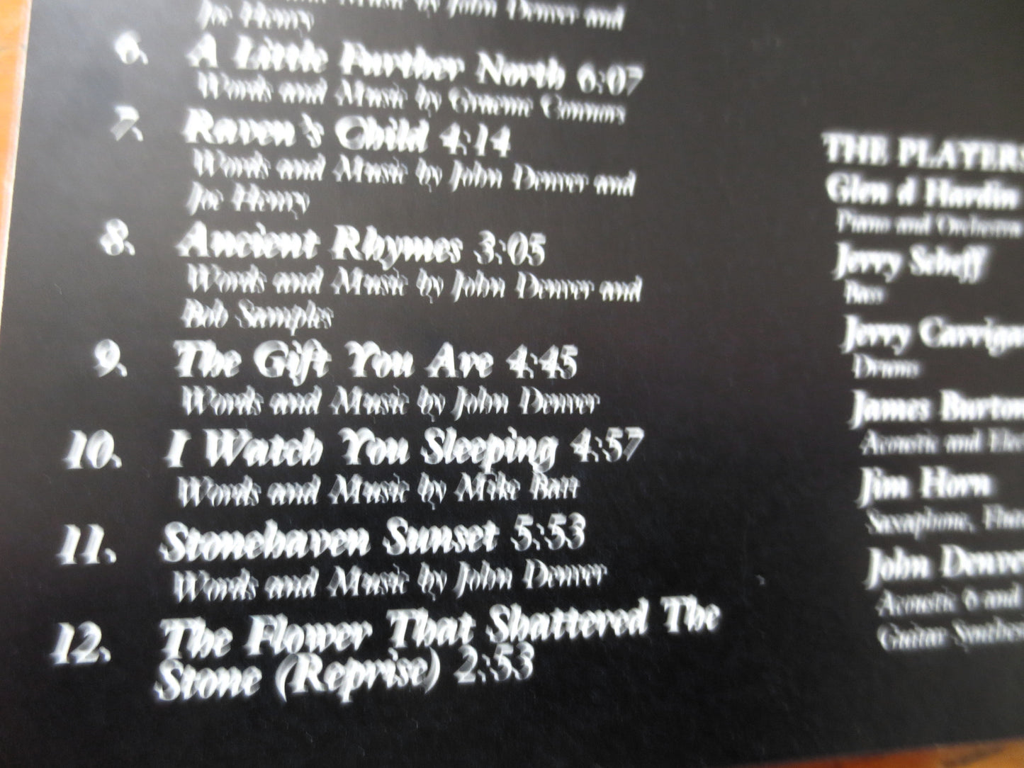 JOHN DENVER, The FLOWER that Shattered the Stone, 1990 Compact Disc, Vintage Cd