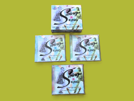 SWING is KING, 3 Disc Boxed Set, 1998 Compact Disc, Vintage Cds