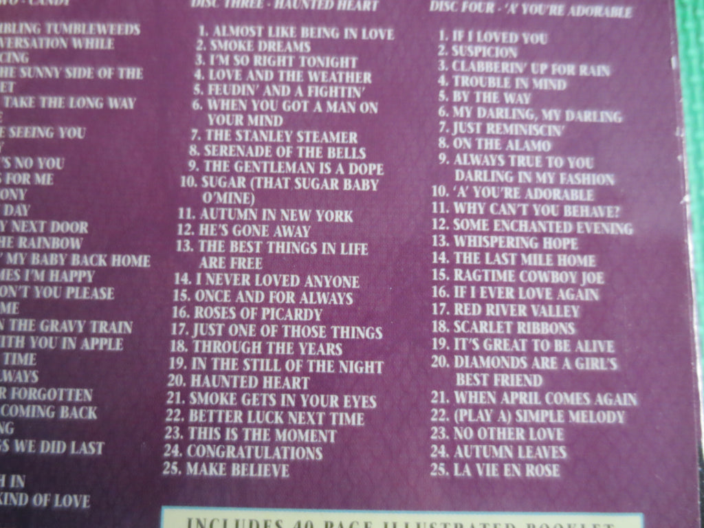 JO STAFFORD, Yes Indeed!, 4 Disc's, 2001 Compact Disc, Vintage Cd