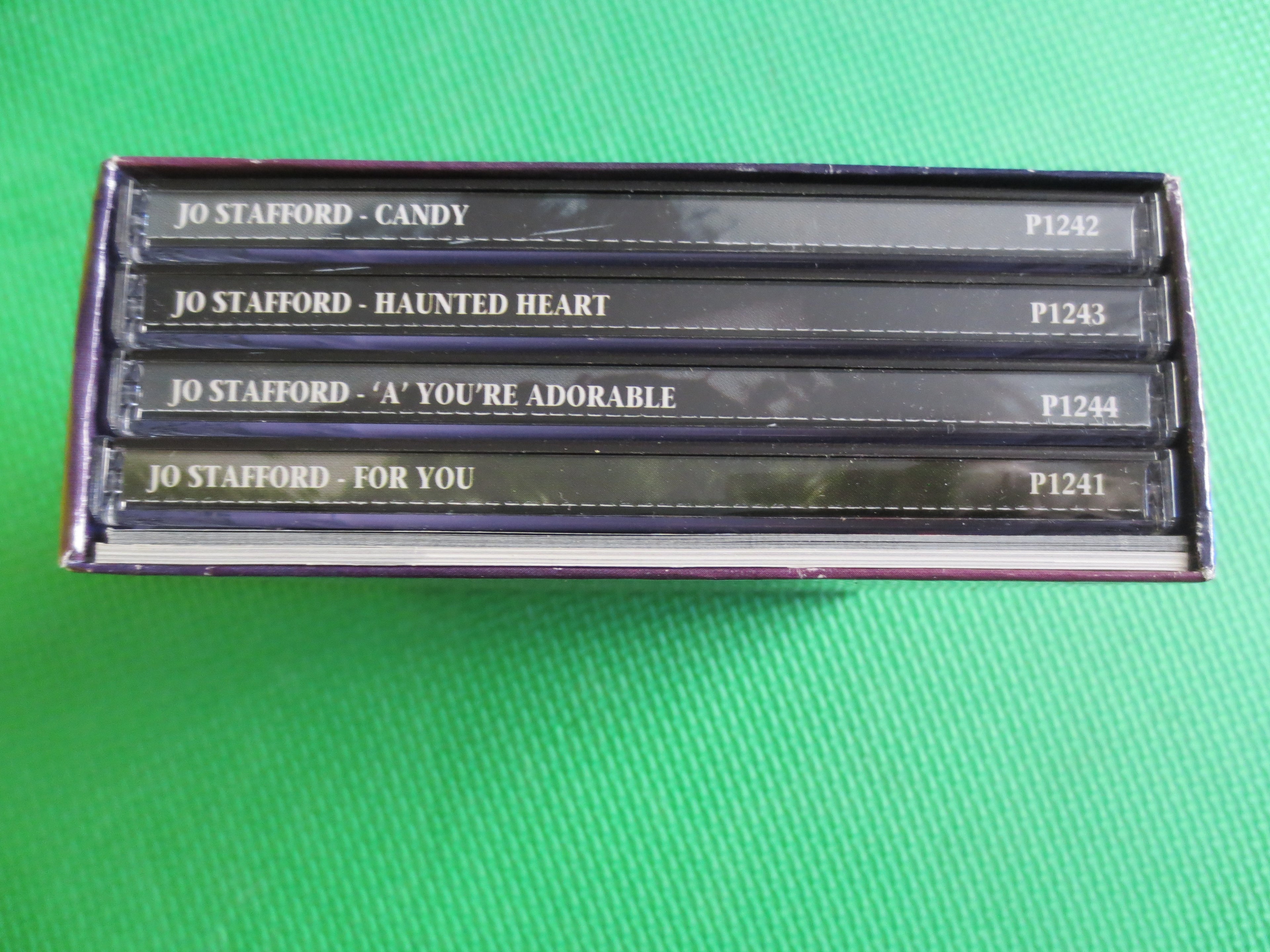 JO STAFFORD, Yes Indeed!, 4 Disc's, 2001 Compact Disc, Vintage Cd