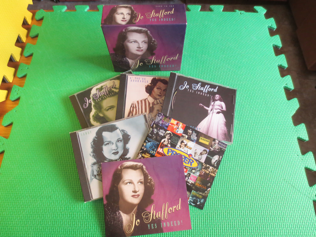 JO STAFFORD, Yes Indeed!, 4 Disc's, 2001 Compact Disc, Vintage Cd