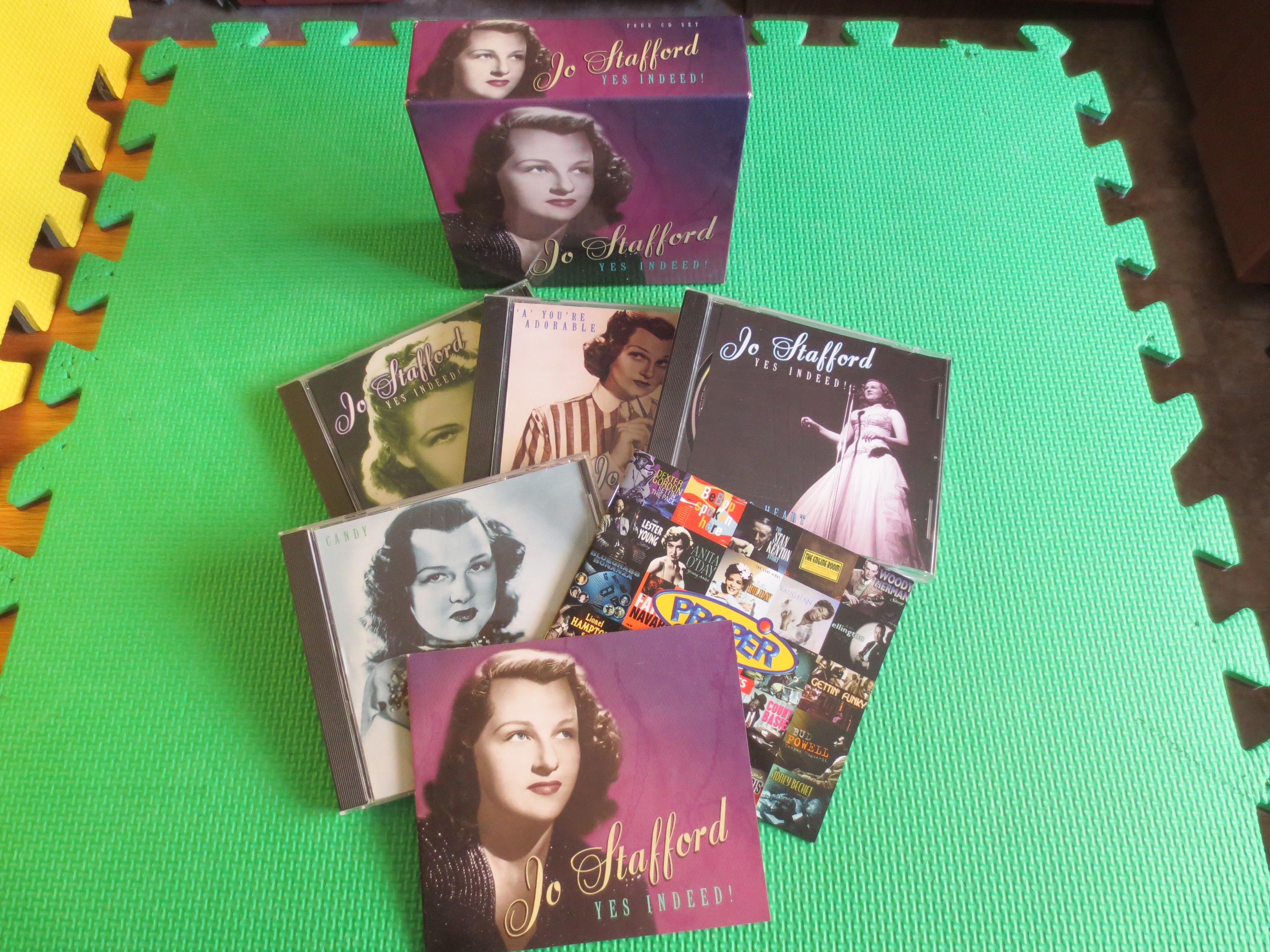 JO STAFFORD, Yes Indeed!, 4 Disc's, 2001 Compact Disc, Vintage Cd