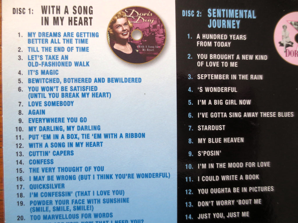 Doris Day – 40 Magic Memories (2002) CD (2-Disc Set)