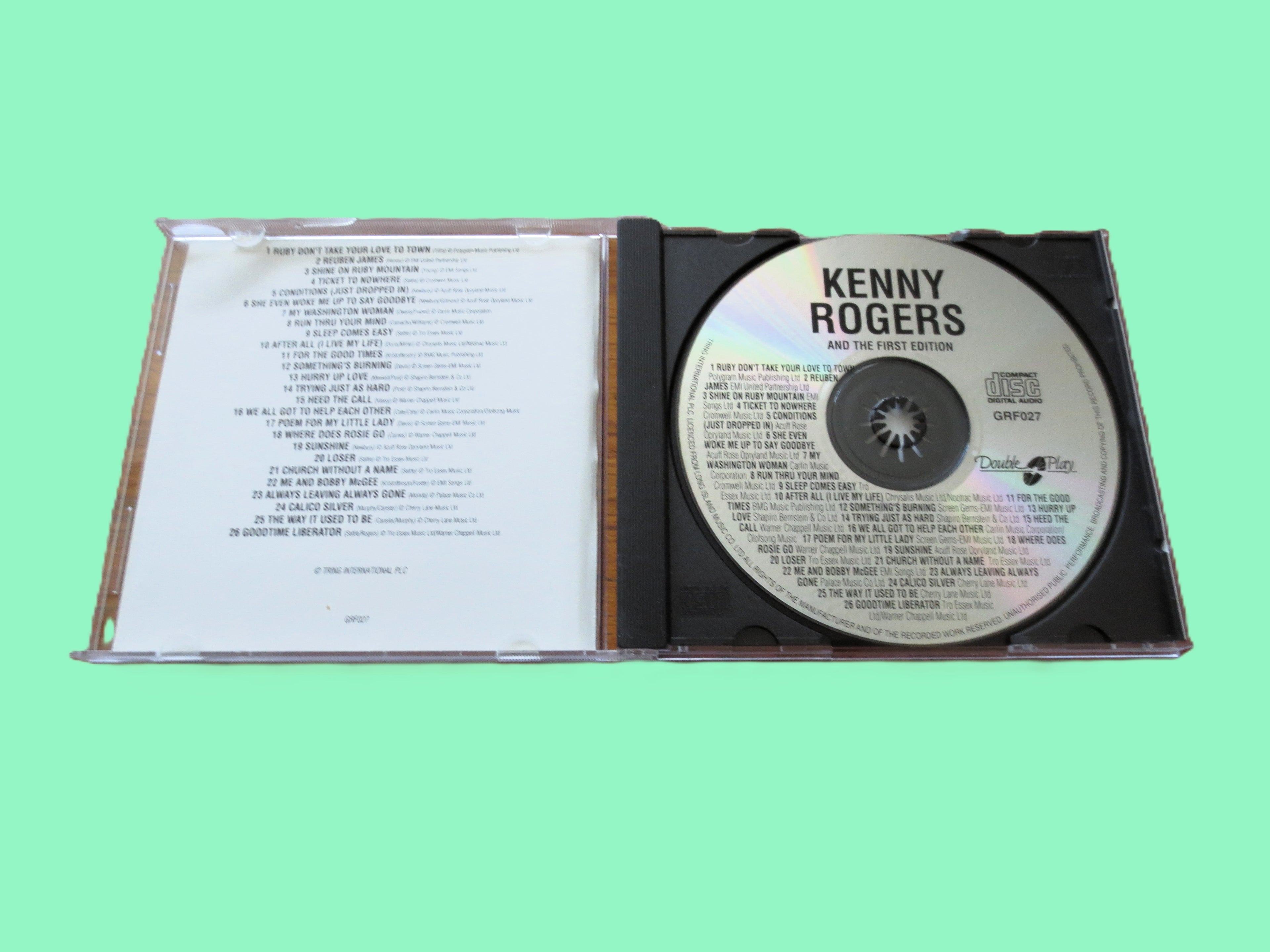Kenny Rogers and the First Edition – Greatest Hits (1987) CD