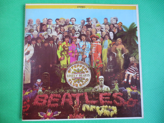 The BEATLES, SGT PEPPERS, Lonely Hearts Club Band, Beatles Records, Beatles Vinyl, Beatles Lp, Vinyl Album, Vintage Records, 1978 Records