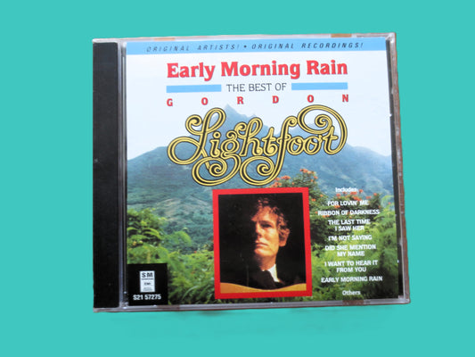 GORDON LIGHTFOOT, GREATEST Hits, 1990 Compact Disc, Vintage Cd