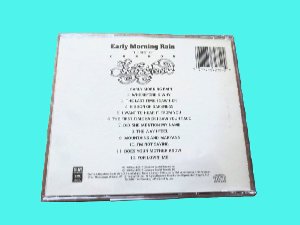 Gordon Lightfoot – Greatest Hits (1990) CD