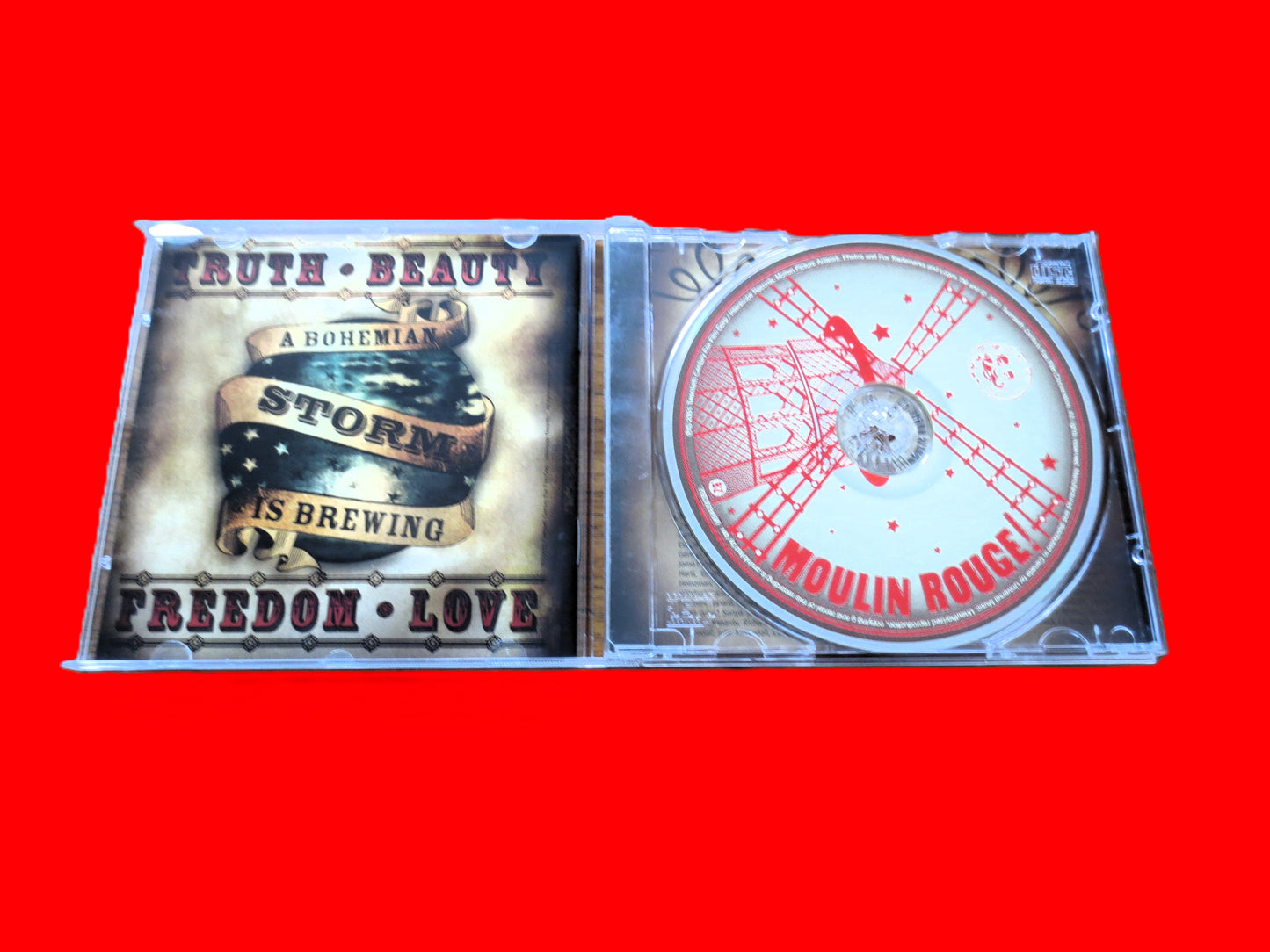 MOULIN ROUGE, Film SOUNDTRACK, 2001 Compact Disc, Vintage Cd