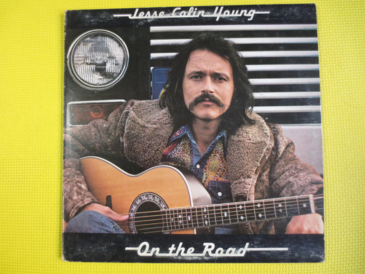 JESSE COLIN YOUNG, On the Road, Jesse Colin Young Lp, Blues Rock Record, Blues Country Album, Blues Folk Album, Vintage Record, 1976 Records