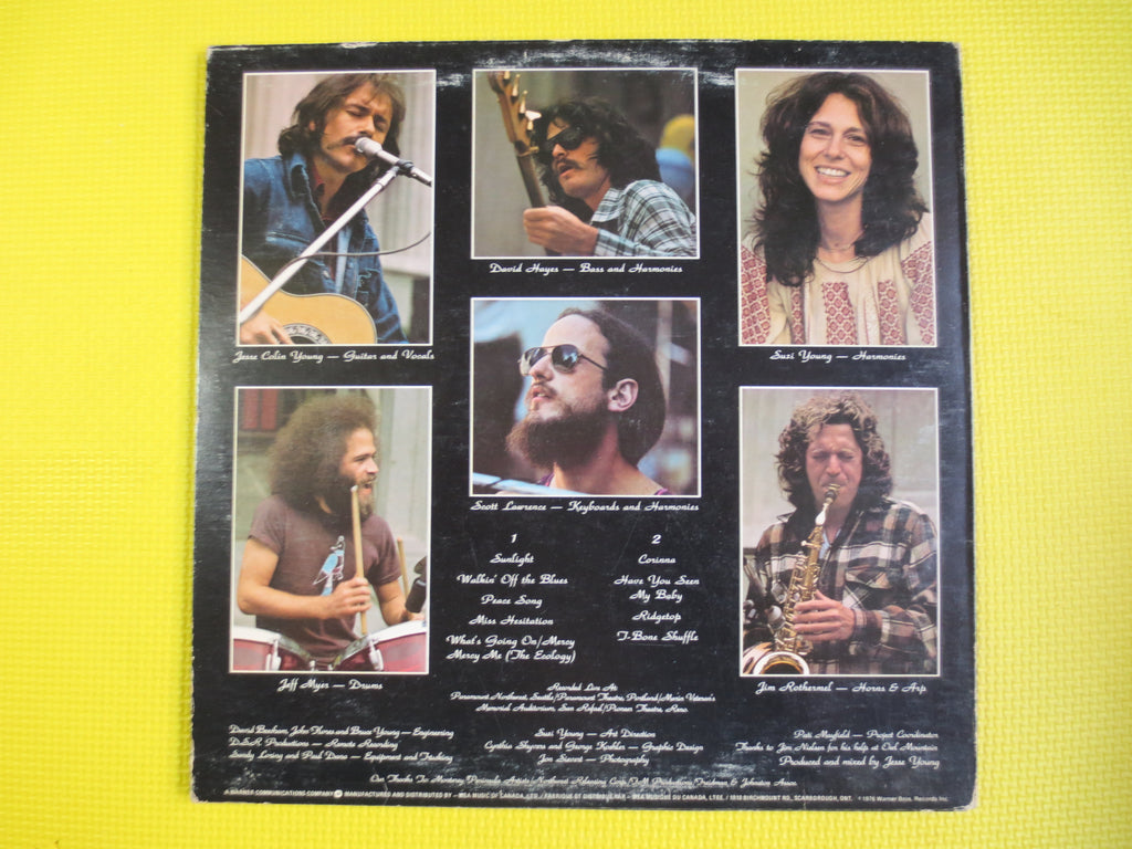 Jesse Colin Young – On the Road (1976) Vinyl LP