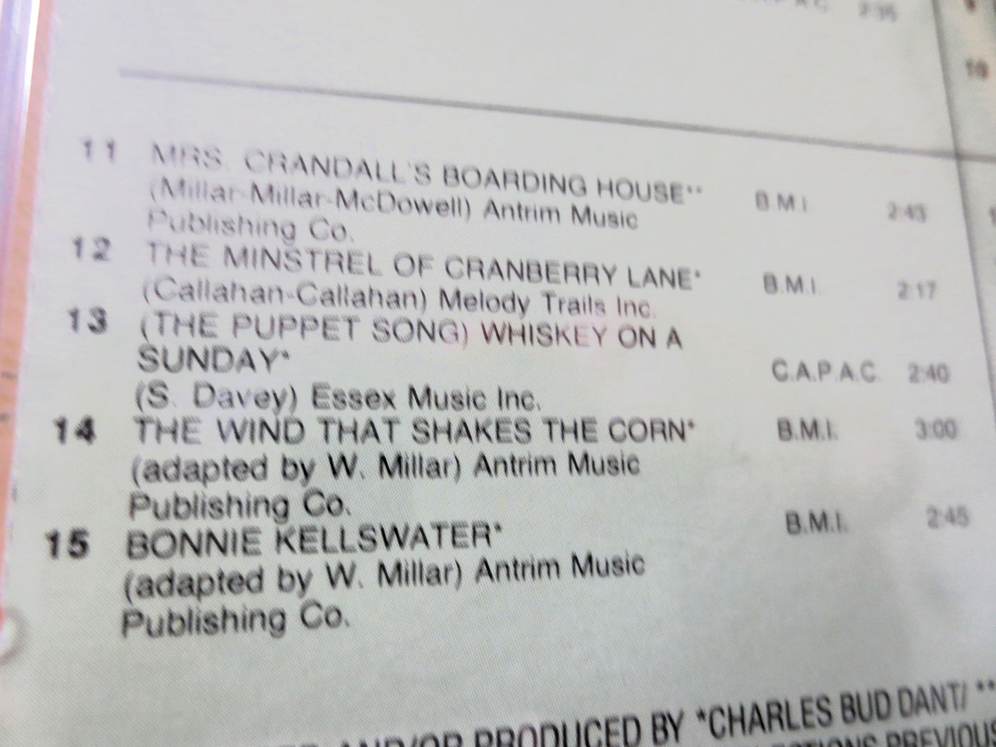 The IRISH ROVERS, GREATEST Hits, 1985 Compact Disc, Vintage Cd