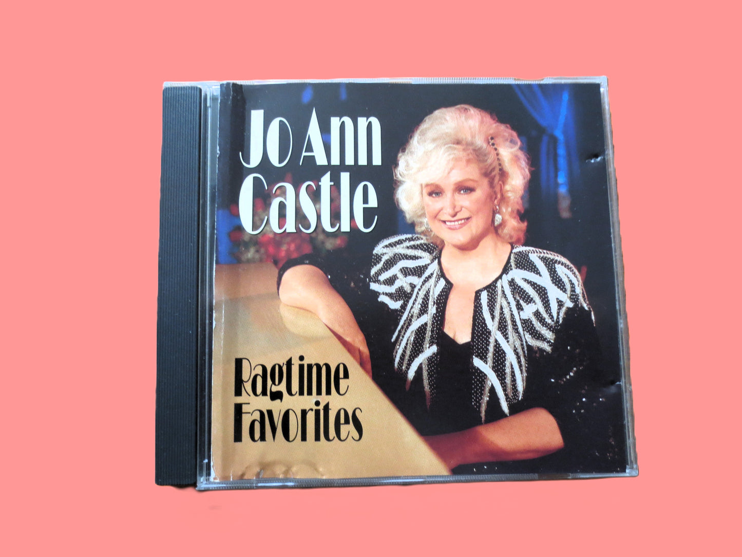 JO ANN CASTLE, The Ragtime Favorites, Ragtime Piano, 1995 Compact Disc, Vintage Cd