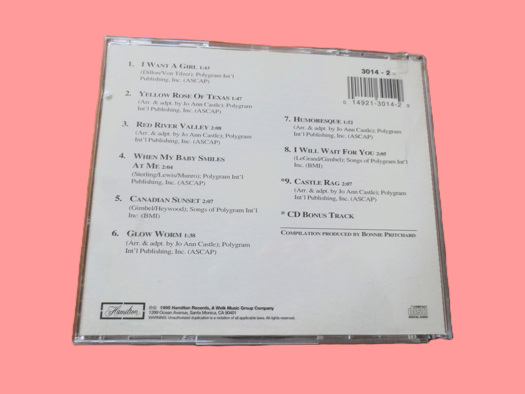 Jo Ann Castle – Ragtime Favorites (1995) CD