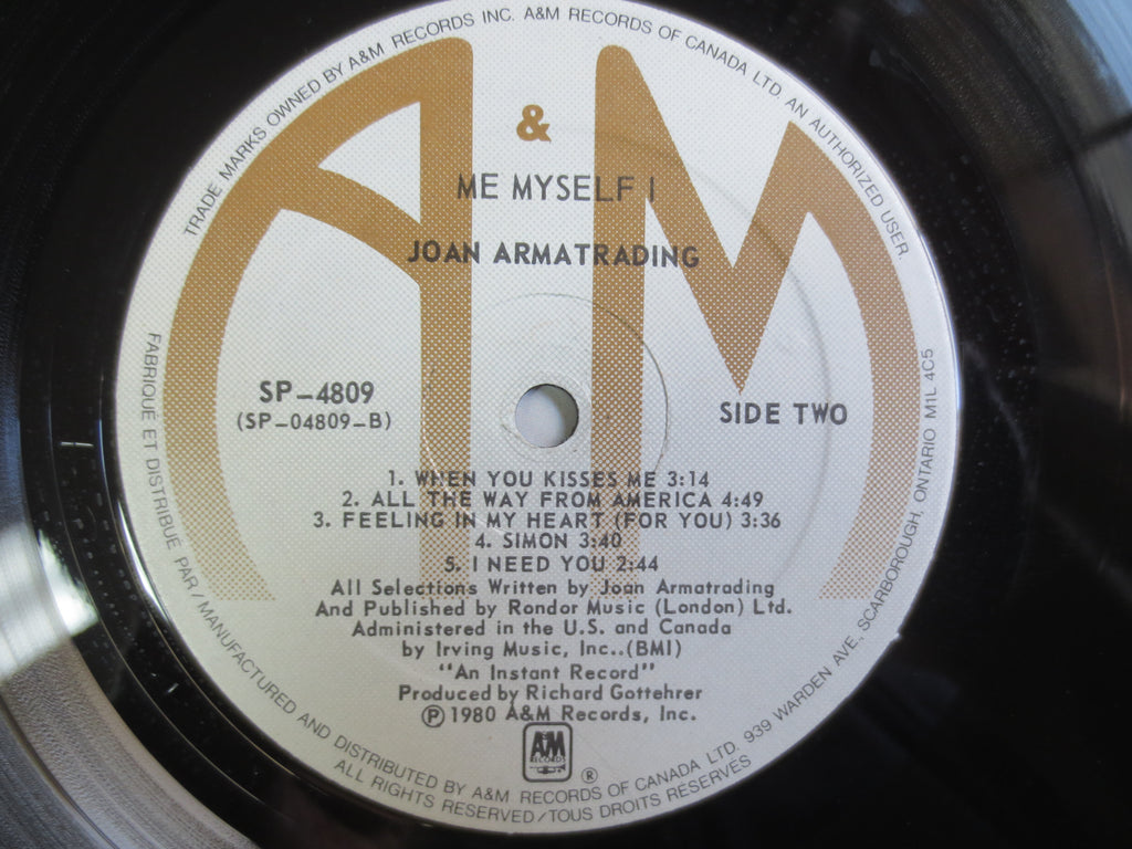 Joan Armatrading – Me Myself I (1980) Vinyl LP