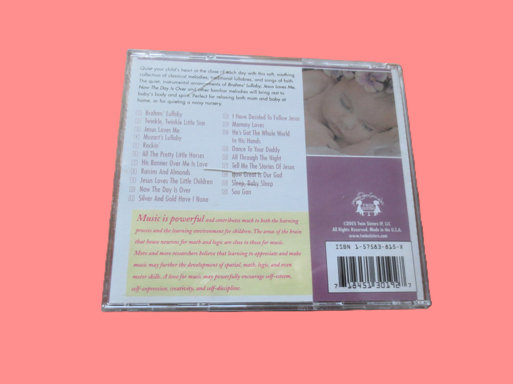 BABY's FIRST LULLABIES, Children's Music, 2005 Compact Disc, Vintage Cd