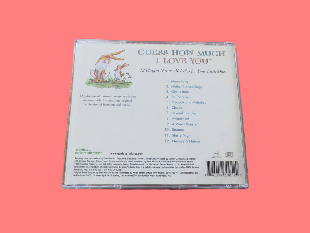 GUESS How Much I LOVE YOU, Nature Melodies, Vintage Childrens Cd, 2003 Compact Disc
