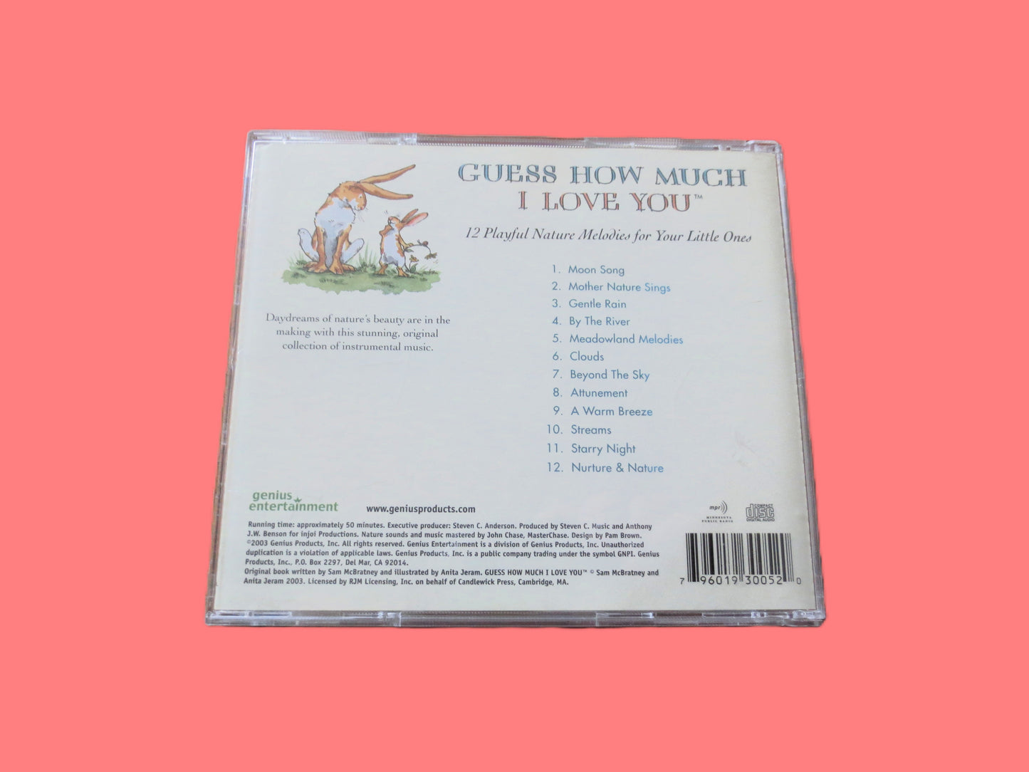 GUESS How Much I LOVE YOU, Nature Melodies, Vintage Childrens Cd, 2003 Compact Disc