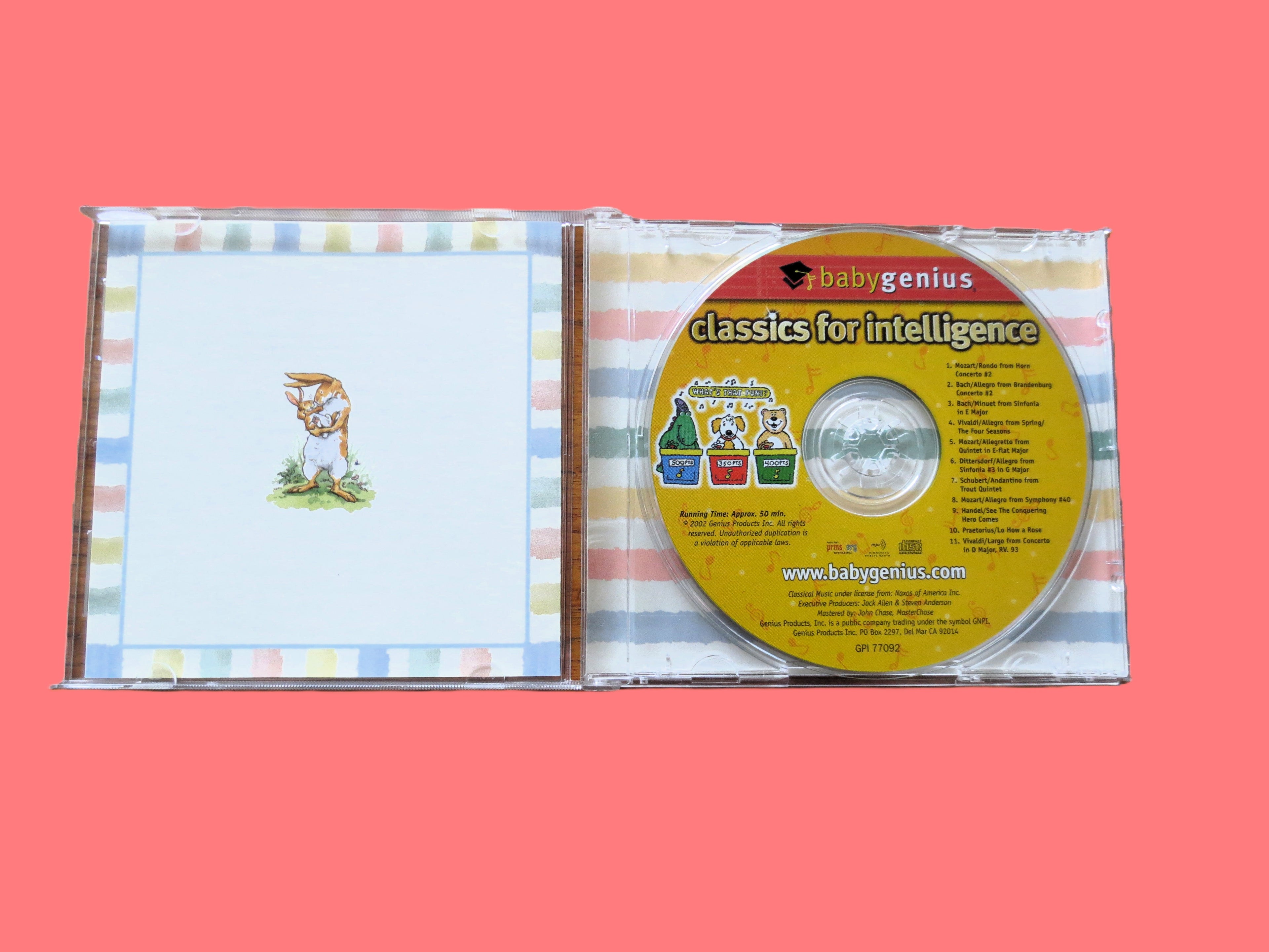GUESS How Much I LOVE YOU, Nature Melodies, Vintage Childrens Cd, 2003 Compact Disc