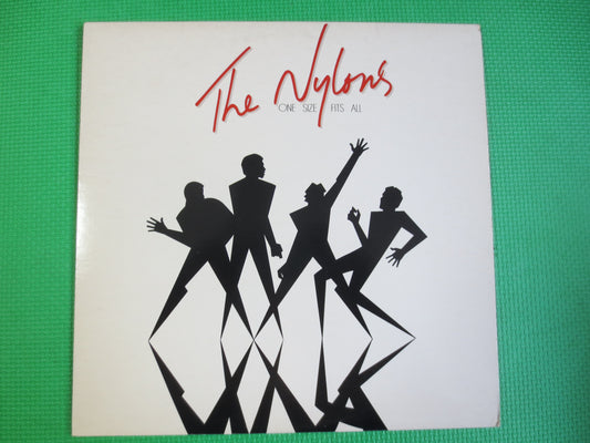 The NYLONS, One Size FITS All, The NYLONS Record, The Nylons Album, The Nylons Lp, Pop Albums, Barbershop Quartet, Vinyl Album, 1982 Records