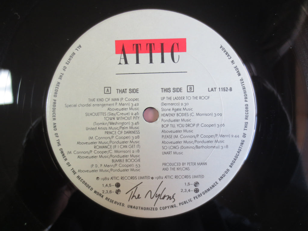 The NYLONS, One Size Fits All, Vintage Album, 1982 Record, Vinyl Lp